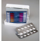 Mini estuche analizador test Cloro - PH - Bromo en pastillas. Especial para uso en piscinas y spas.