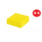 Bayeta amarilla 36x40 cm - pack 6 Uds. absorbente.