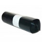 Rollo bolsa basura negro 57 Litros *70x85 cm. Resistente y antigoteo. 10 ud