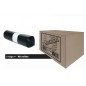 Caja bolsa basura negro 57 Litros *70x85 cm. Antigoteo y alta resistencia. Caja *48 rollos (480 bolsas)
