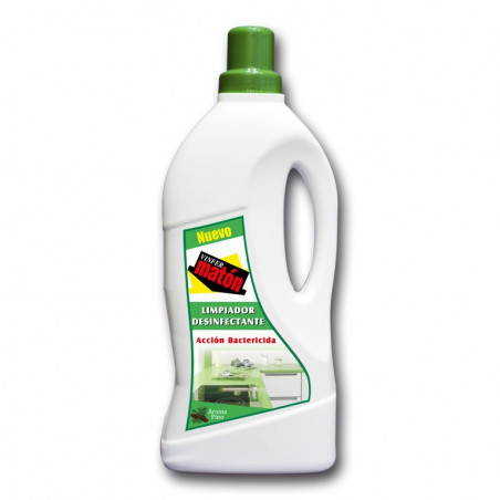 Limpiador desinfectante VINFERMATON. Con acción bactericida. Botella 1 Lt