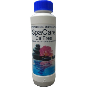 Cal Free: Evita y reduce la formación de incrustaciones de cal en el vaso del Spa y sistema hidráulico. Botella 500 ml