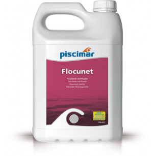 PM-653 Flocunet: elimina la turbidez del agua. Botella 1 kg.
