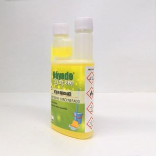 NÁYADE SYSTEM® "Ultra Floor Cleaner" Limpiador Fregasuelos Multiusos Concentrado. Aroma Limón Fresh. Botella 500 ml