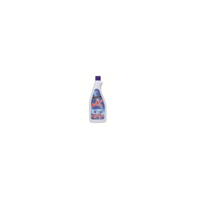 Limpiador Baño Arrixaca, sin frotar, elimina las manchas de Cal. Caja 12 Ud (Botellas de 750 ml)