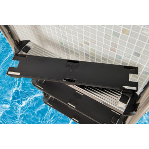 Cubre peldaños plástico conversor antideslizante universal escaleras de piscinas. AQSS