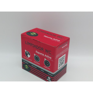 Limpiador WC espuma activa profesional 15 sobres *50 gr/Ud.