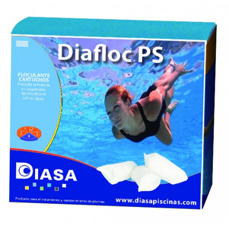 Diafloc PS Cartuchos de floculante 0.5 Kg.