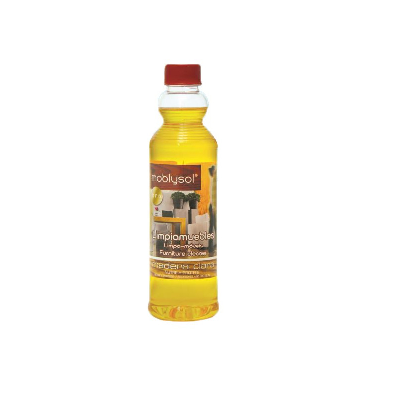 Aceite oro regenerador maderas claras y normales. Recambio 1000 ml.