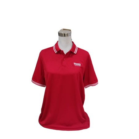 Polo Nayade System. Color rojo