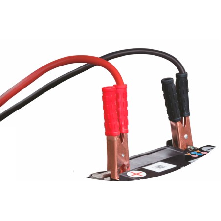 Cables de arranque motor. Longitud cable 5 mt. 200 Amp