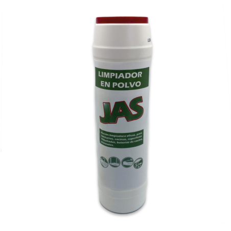 Jas polvo limpiador clorado. Bote 750 gr
