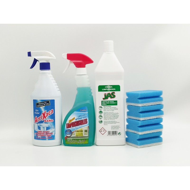 Kit especial limpieza baño