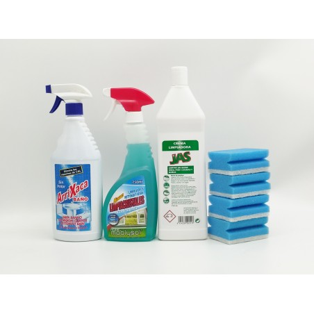 Kit especial limpieza baño