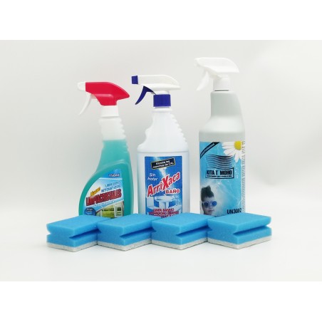 Kit especial limpieza profunda baño