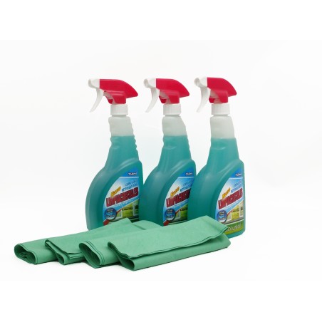 Kit especial limpieza cristales