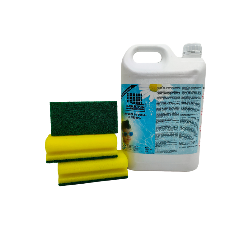 Kit limpieza línea de flotación y bordes en piscinas