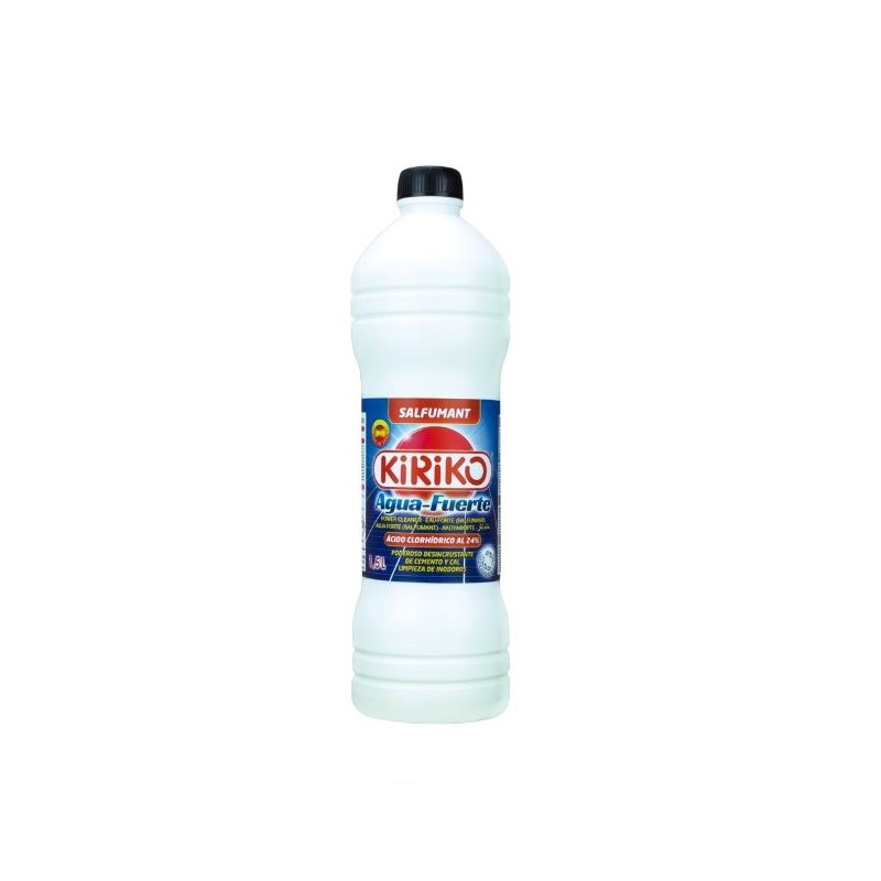 Agua fuerte Kiriko botella 1,5 Lt. Caja 8 uds