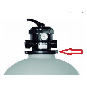 Kit 2 uds brida tapa válvula top Filtro T-3