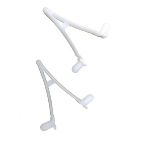 Kit clip conexión 2 uds Astralpool para limpiafondos, cepillos, recogehojas...