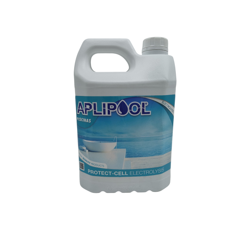 Protect-Cell protector de placas de electrólisis salina. Botella 5 Lt Protect-Cell protector de placas de electrólisis salina. Botella 5 Lt