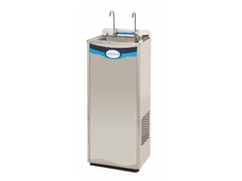 Fuente refrigeradora de agua en acero inoxidable. Con Sistema de Osmosis Interna 5 etapas