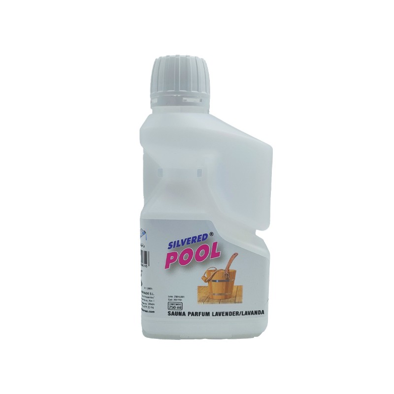 Esencia concentrada para Saunas y baños de vapor. Aroma Lavanda. Botella 250 ml