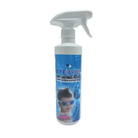 Silvered Pool BYEƎYꓭ! Dirty Cartridges Filters 500 ml. Limpiador para filtros de cartucho y malla.