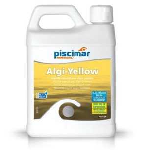 PM-654 ALGI-YELLOW: Algicida para algas mostaza. Botella 0.5 Lt