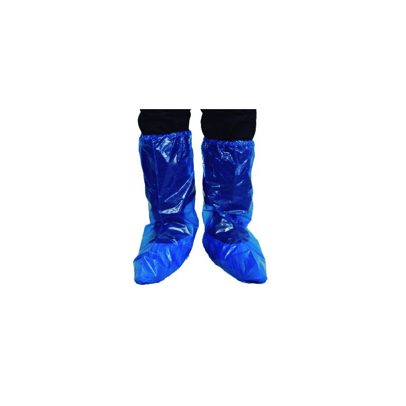 Cubrebotas. Azul, Talla única. Pq de 50 ud