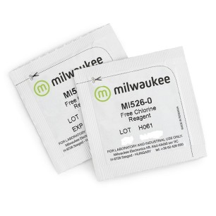 Pack 100 test reactivo cloro libre en polvo