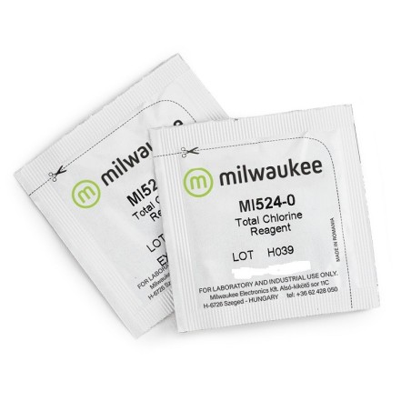 Pack 100 test reactivo cloro total  en polvo