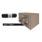 Caja bolsa basura negra 30 Lt. *52x58 mm. Caja con 70 rollos **960 bolsas.