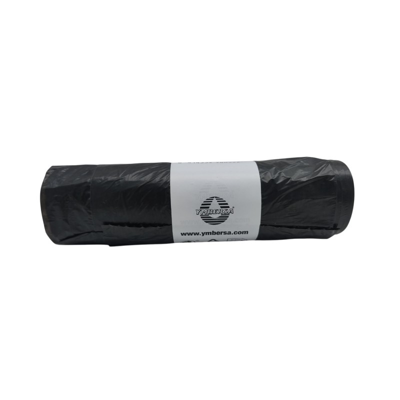 Rollo bolsa basura negra 30 Lt. *52x58 mm. 20 Ud