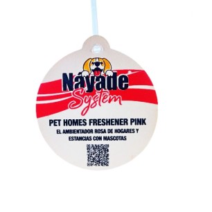 Pack 12 uds Ambientador Nayade System Dog. Especial para coches con mascotas