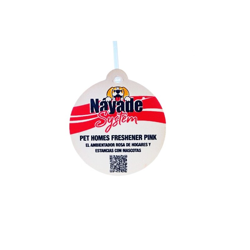 Pack 12 uds Ambientador Nayade System Dog.  Especial para coches con mascotas