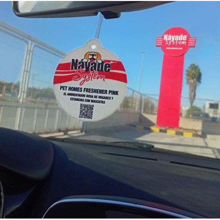 Pack 12 uds Ambientador Nayade System Dog. Especial para coches con mascotas