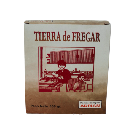 Pack 6 uds Tierra / arena para fregar paellas, cazucelas, suelo... Estuche 500 gr