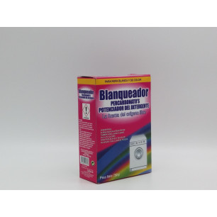 Pack 12 Potenciador del Detergente en Lavadoras. Blanqueante Percarbonatos. Estuche 750 gr.
