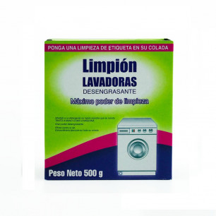 Limpion lavadoras desengrasante. Estuche 500 gr